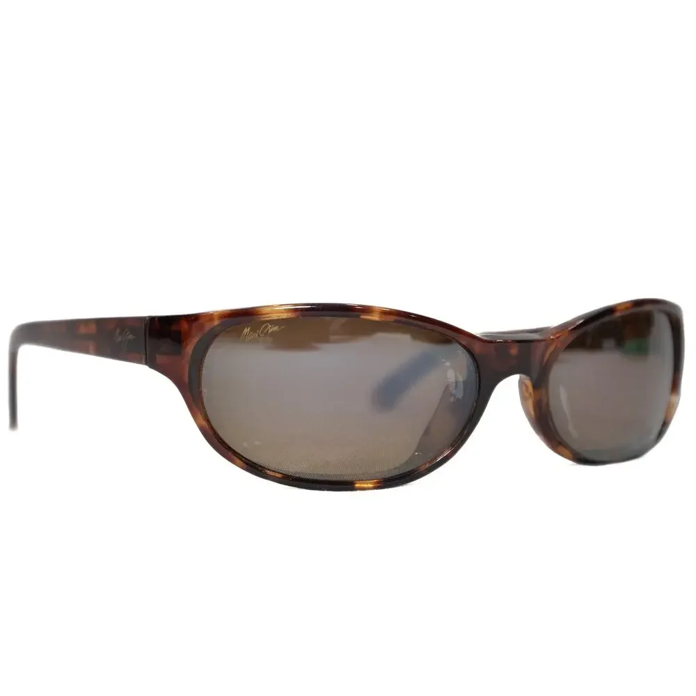Maui Jim MJ-136 10 Cyclone Tortoise Wrap Sunglasses